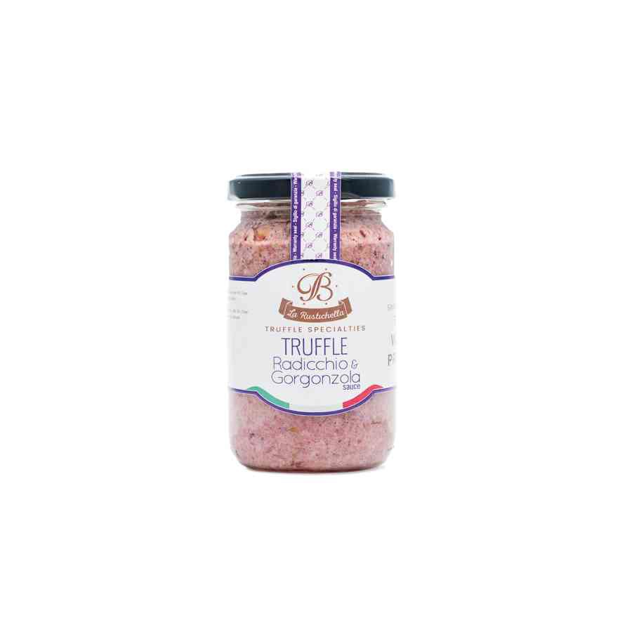 La Rustichella 黑松露紅菊苣哥蘇拿芝士醬 200g