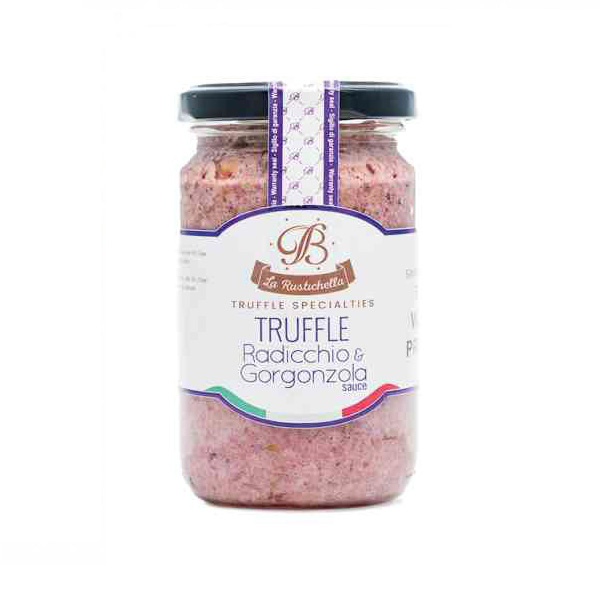 La Rustichella 黑松露紅菊苣哥蘇拿芝士醬 200g